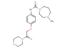 4-methyl-N-[4-(2-morpholin-4-yl-2-oxoethoxy)phenyl]-1,4-diazepane-1-carboxamide