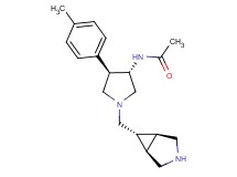 N-[rel-(3S,4R)-1-[rel-(1R,5S,6r)-3-azabicyclo[3.1.0]hex-6-ylmethyl]-4-(4-methylphenyl)-3-pyrrolidinyl]acetamide dihydrochloride