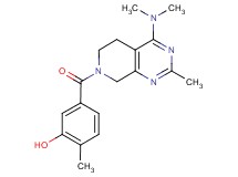5-{[4-(dimethylamino)-2-methyl-5,8-dihydropyrido[3,4-d]pyrimidin-7(6H)-yl]carbonyl}-2-methylphenol