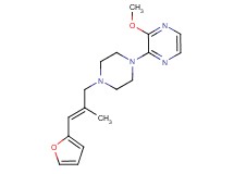 2-{4-[(2E)-3-(2-furyl)-2-methylprop-2-en-1-yl]piperazin-1-yl}-3-methoxypyrazine