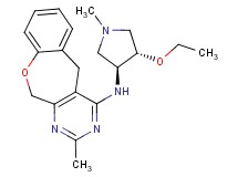 N-[(3S*,4S*)-4-ethoxy-1-methylpyrrolidin-3-yl]-2-methyl-5,11-dihydro[1]benzoxepino[3,4-d]pyrimidin-4-amine