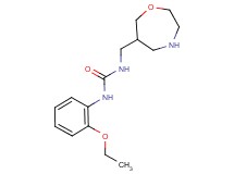 N-(2-ethoxyphenyl)-N'-(1,4-oxazepan-6-ylmethyl)urea hydrochloride