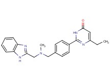 2-(4-{[(1H-benzimidazol-2-ylmethyl)(methyl)amino]methyl}phenyl)-6-ethyl-4(3H)-pyrimidinone