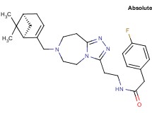 N-[2-(7-{[(1R,5S)-6,6-dimethylbicyclo[3.1.1]hept-2-en-2-yl]methyl}-6,7,8,9-tetrahydro-5H-[1,2,4]triazolo[4,3-d][1,4]diazepin-3-yl)ethyl]-2-(4-fluorophenyl)acetamide