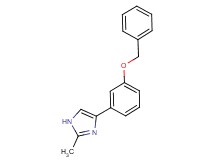 4-[3-(benzyloxy)phenyl]-2-methyl-1H-imidazole
