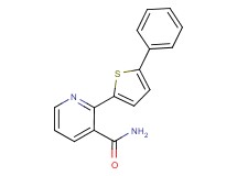 2-(5-phenyl-2-thienyl)nicotinamide