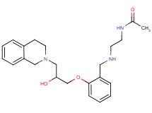 N-[2-({2-[3-(3,4-dihydro-2(1H)-isoquinolinyl)-2-hydroxypropoxy]benzyl}amino)ethyl]acetamide