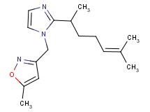 3-{[2-(1,5-dimethylhex-4-en-1-yl)-1H-imidazol-1-yl]methyl}-5-methylisoxazole