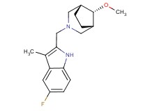 5-fluoro-2-{[(8-syn)-8-methoxy-3-azabicyclo[3.2.1]oct-3-yl]methyl}-3-methyl-1H-indole