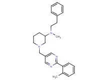 N-methyl-1-{[2-(2-methylphenyl)-5-pyrimidinyl]methyl}-N-(2-phenylethyl)-3-piperidinamine