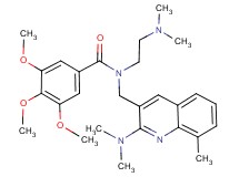 N-[2-(dimethylamino)ethyl]-N-{[2-(dimethylamino)-8-methyl-3-quinolinyl]methyl}-3,4,5-trimethoxybenzamide