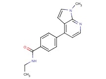 N-ethyl-4-(1-methyl-1H-pyrrolo[2,3-b]pyridin-4-yl)benzamide