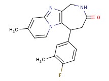 5-(4-fluoro-3-methylphenyl)-9-methyl-1,2,4,5-tetrahydro-3H-pyrido[1',2':1,2]imidazo[4,5-c]azepin-3-one