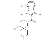 1-methyl-4-[(1,3,7-trimethyl-1H-indol-2-yl)carbonyl]-1,4,9-triazaspiro[5.5]undecane dihydrochloride