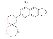 2-(1,8-dioxa-4,11-diazaspiro[5.6]dodec-4-yl)-4-methyl-7,8-dihydro-6H-cyclopenta[g]quinazoline dihydrochloride