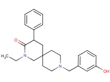 2-ethyl-9-(3-hydroxybenzyl)-4-phenyl-2,9-diazaspiro[5.5]undecan-3-one