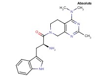 7-[(2S)-2-amino-3-(1H-indol-3-yl)propanoyl]-N,N,2-trimethyl-5,6,7,8-tetrahydropyrido[3,4-d]pyrimidin-4-amine
