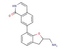 7-[2-(aminomethyl)-2,3-dihydro-1-benzofuran-7-yl]isoquinolin-1(2H)-one