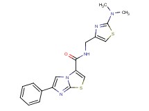 N-{[2-(dimethylamino)-1,3-thiazol-4-yl]methyl}-6-phenylimidazo[2,1-b][1,3]thiazole-3-carboxamide