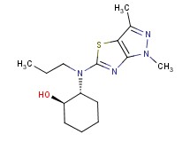 (1R*,2R*)-2-[(1,3-dimethyl-1H-pyrazolo[3,4-d][1,3]thiazol-5-yl)(propyl)amino]cyclohexanol