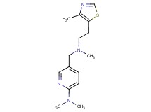 N,N-dimethyl-5-({methyl[2-(4-methyl-1,3-thiazol-5-yl)ethyl]amino}methyl)-2-pyridinamine