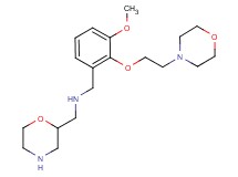 {3-methoxy-2-[2-(4-morpholinyl)ethoxy]benzyl}(2-morpholinylmethyl)amine dihydrochloride