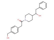 1-(1-{[4-(hydroxymethyl)phenyl]acetyl}-4-piperidinyl)-2-phenylethanol