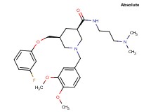 (3R,5S)-1-(3,4-dimethoxybenzyl)-N-[3-(dimethylamino)propyl]-5-[(3-fluorophenoxy)methyl]-3-piperidinecarboxamide