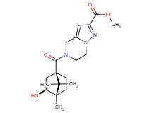 methyl 5-{[(1R*,3S*,4S*)-3-hydroxy-4,7,7-trimethylbicyclo[2.2.1]hept-1-yl]carbonyl}-4,5,6,7-tetrahydropyrazolo[1,5-a]pyrazine-2-carboxylate