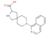 8-(1-isoquinolinyl)-2,8-diazaspiro[4.5]decane-3-carboxylic acid
