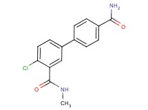 4-chloro-N~3~-methylbiphenyl-3,4'-dicarboxamide