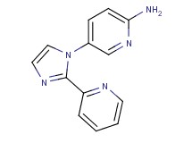 5-(2-pyridin-2-yl-1H-imidazol-1-yl)pyridin-2-amine