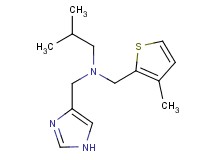 (1H-imidazol-4-ylmethyl)isobutyl[(3-methyl-2-thienyl)methyl]amine