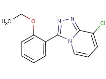 8-chloro-3-(2-ethoxyphenyl)[1,2,4]triazolo[4,3-a]pyridine