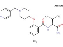 N-[(1S)-1-(aminocarbonyl)-2-methylpropyl]-5-methyl-2-{[1-(4-pyridinylmethyl)-4-piperidinyl]oxy}benzamide