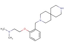 2-[2-(3,9-diazaspiro[5.5]undec-3-ylmethyl)phenoxy]-N,N-dimethylethanamine