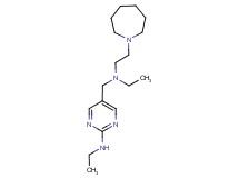 5-{[(2-azepan-1-ylethyl)(ethyl)amino]methyl}-N-ethylpyrimidin-2-amine
