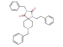 3,8-dibenzyl-1-(2-phenylethyl)-1,3,8-triazaspiro[4.5]decane-2,4-dione