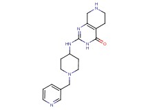 2-{[1-(3-pyridinylmethyl)-4-piperidinyl]amino}-5,6,7,8-tetrahydropyrido[3,4-d]pyrimidin-4(3H)-one dihydrochloride