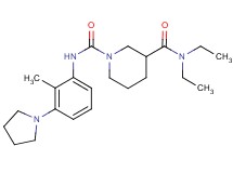 N~3~,N~3~-diethyl-N~1~-(2-methyl-3-pyrrolidin-1-ylphenyl)piperidine-1,3-dicarboxamide