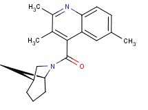 4-[(1R*,5S*)-6-azabicyclo[3.2.1]oct-6-ylcarbonyl]-2,3,6-trimethylquinoline