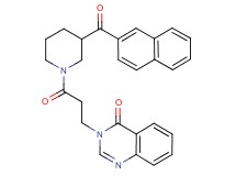 3-{3-[3-(2-naphthoyl)-1-piperidinyl]-3-oxopropyl}-4(3H)-quinazolinone