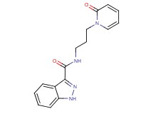 N-[3-(2-oxopyridin-1(2H)-yl)propyl]-1H-indazole-3-carboxamide