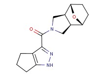 (1R*,2R*,6S*,7S*)-4-(1,4,5,6-tetrahydrocyclopenta[c]pyrazol-3-ylcarbonyl)-10-oxa-4-azatricyclo[5.2.1.0~2,6~]decane