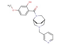 5-methoxy-2-{[(1S*,5R*)-3-(3-pyridinylmethyl)-3,6-diazabicyclo[3.2.2]non-6-yl]carbonyl}phenol
