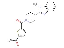 1-(5-{[4-(1-methyl-1H-benzimidazol-2-yl)-1-piperidinyl]carbonyl}-2-thienyl)ethanone
