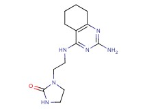 1-{2-[(2-amino-5,6,7,8-tetrahydroquinazolin-4-yl)amino]ethyl}imidazolidin-2-one