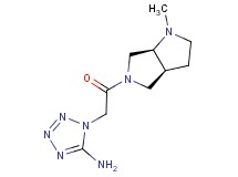 1-{2-[(3aS,6aS)-1-methylhexahydropyrrolo[3,4-b]pyrrol-5(1H)-yl]-2-oxoethyl}-1H-tetrazol-5-amine