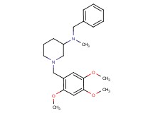 N-benzyl-N-methyl-1-(2,4,5-trimethoxybenzyl)-3-piperidinamine