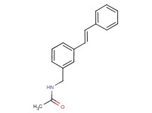 N-{3-[(E)-2-phenylvinyl]benzyl}acetamide